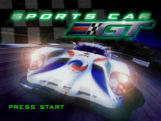 Sports Car GT — Title screen