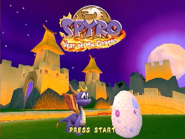 Spyro 3.5 - Return to the Forgotten Realms — Title screen