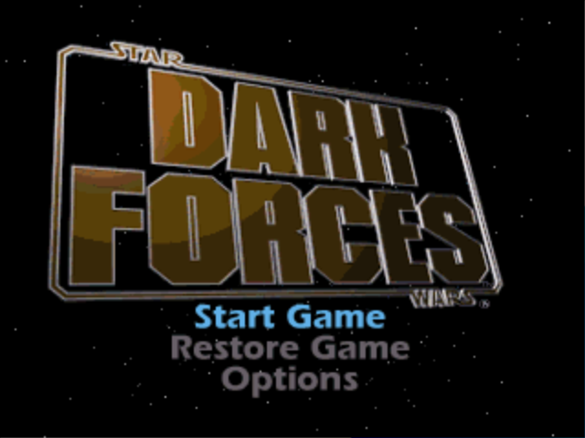 Star Wars : Dark Forces — Title screen