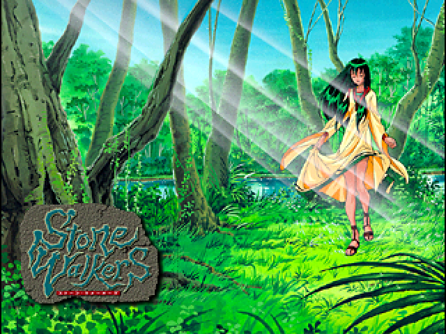 Stone Walkers — Title screen