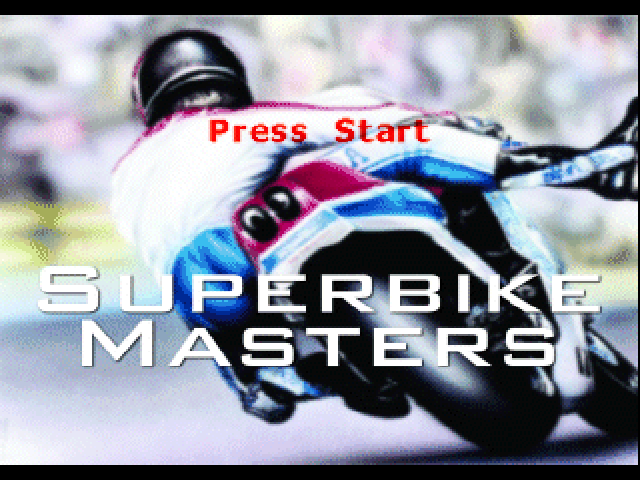 Superbike Masters — Title screen