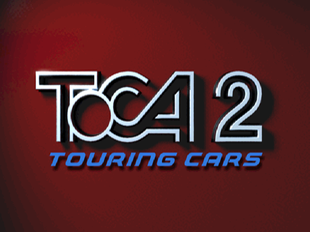 TOCA 2 Touring Cars — Title screen
