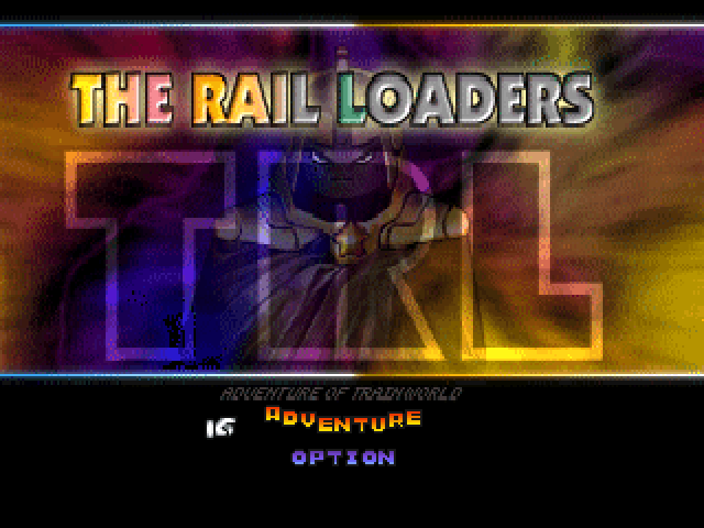 TRL : The Rail Loaders — Title screen