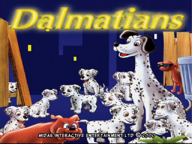 The Dalmatians — Title screen