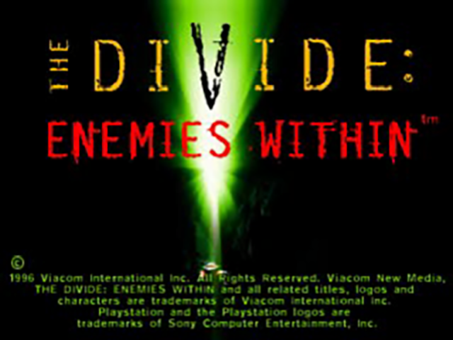 The Divide : Enemies Within — Title screen