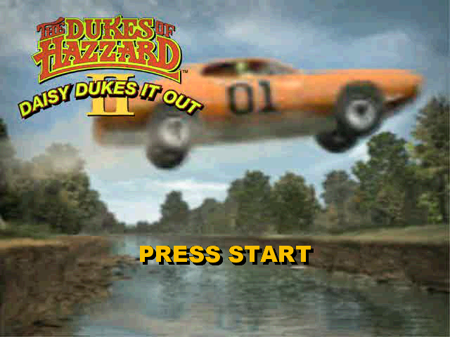The Dukes of Hazzard II : Daisy Dukes It Out — Title screen