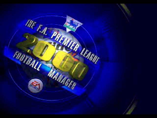 The F.A. Premier League Football Manager 2000 — Title screen