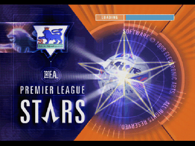 The F.A. Premier League Stars — Title screen