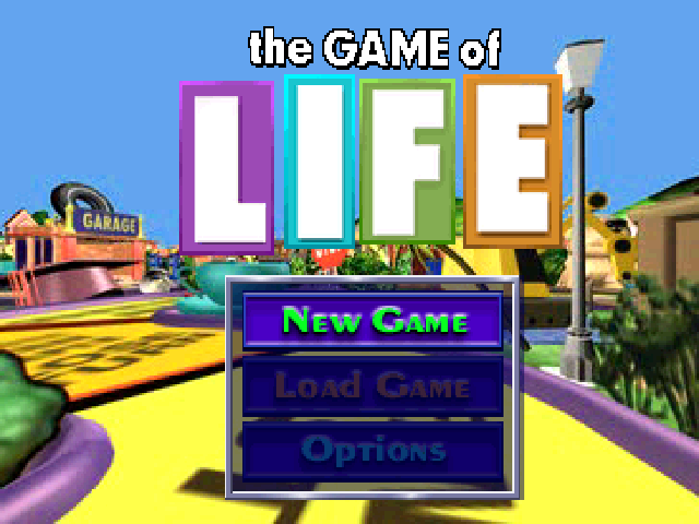 The Game of Life — Title screen