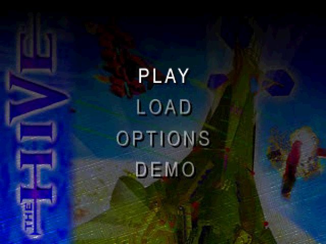 The Hive — Title screen