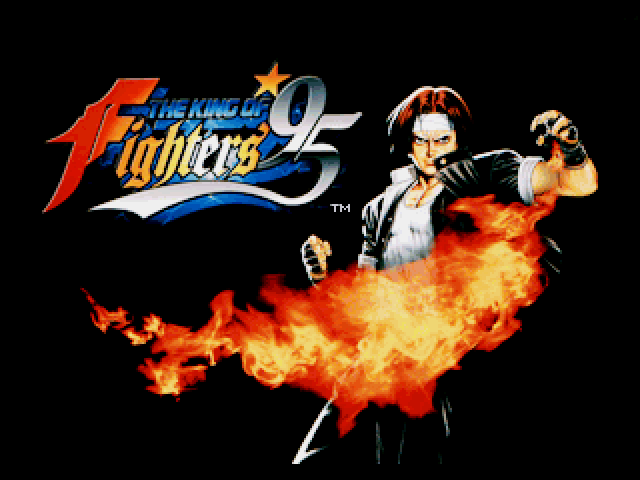 The King of Fighters '95 — Title screen