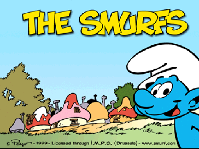 The Smurfs — Title screen