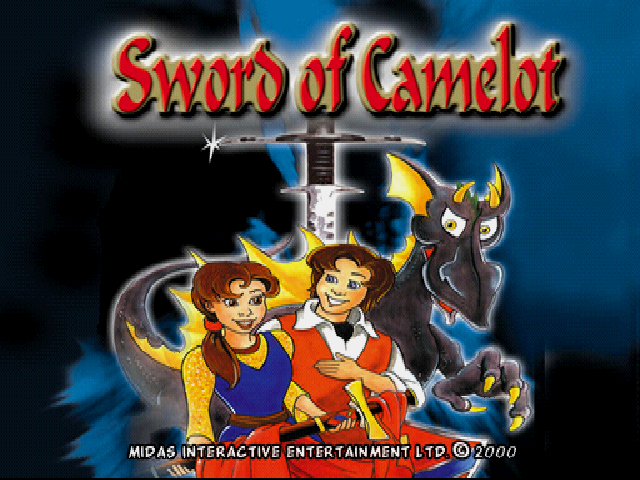 The Sword of Camelot — Title screen