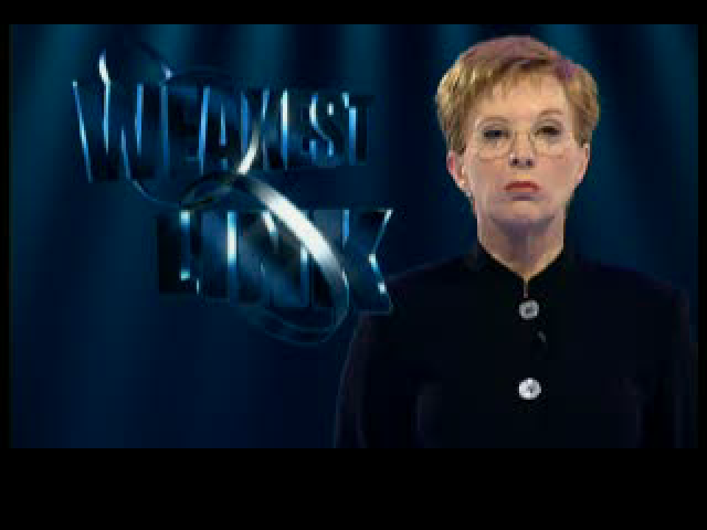 The Weakest Link — Title screen