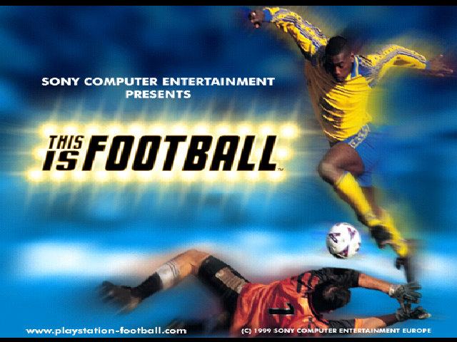 This Is Football — Title screen