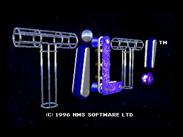Tilt! — Title screen