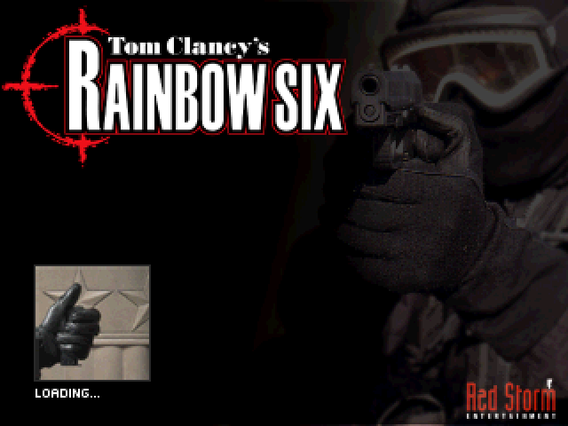 Tom Clancy's Rainbow Six — Title screen