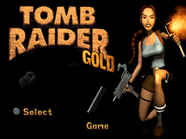 Tomb Raider: Unfinished Business — Title screen