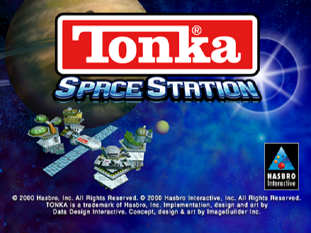 Tonka Space Station — Title screen