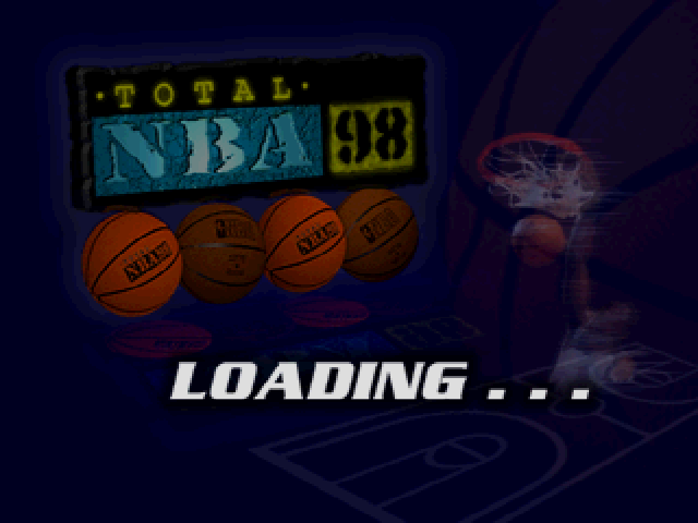 Total NBA 98 — Title screen