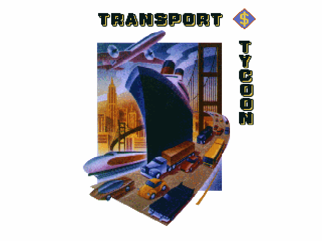 Transport Tycoon — Title screen