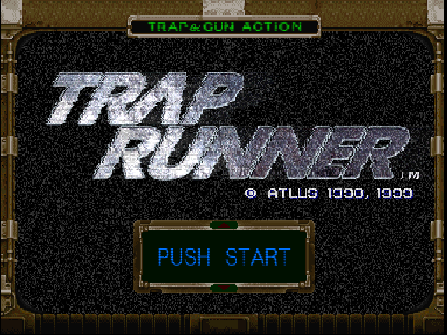 Trap Gunner — Title screen