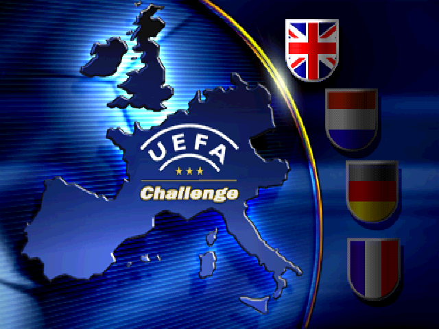 UEFA Challenge — Title screen