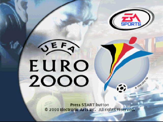 UEFA Euro 2000 — Title screen