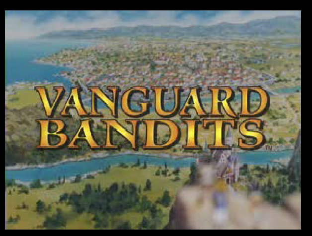 Vanguard Bandits — Title screen