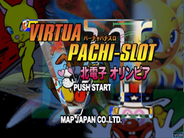 Virtua Pachi-Slot VI — Title screen