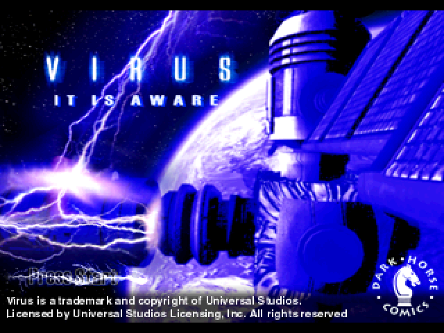 Virus : It Is Aware — Title screen