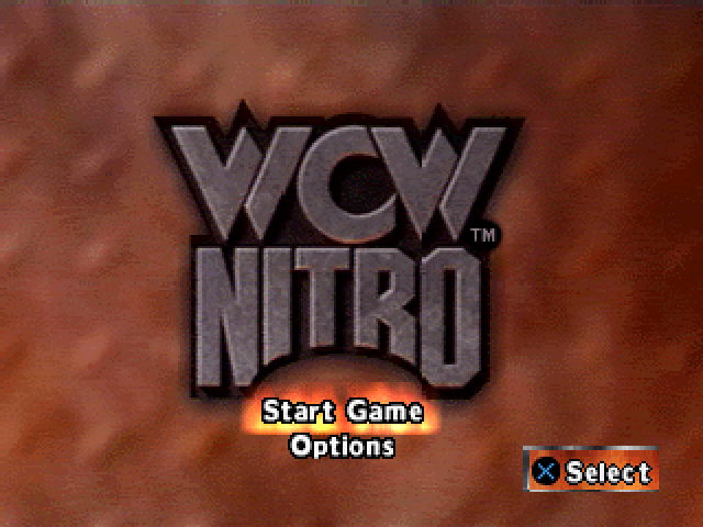 WCW Nitro — Title screen