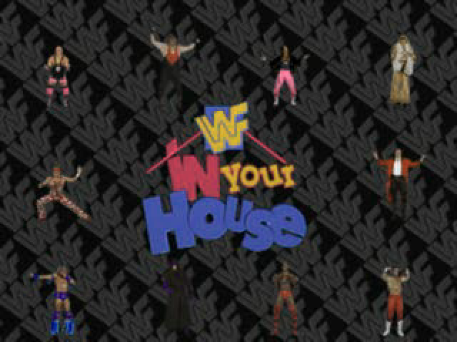 WWF In Your House — Title screen
