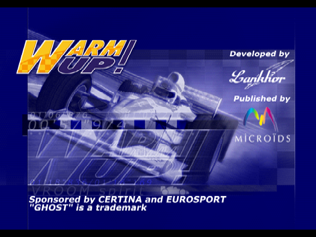 Warm Up! — Title screen