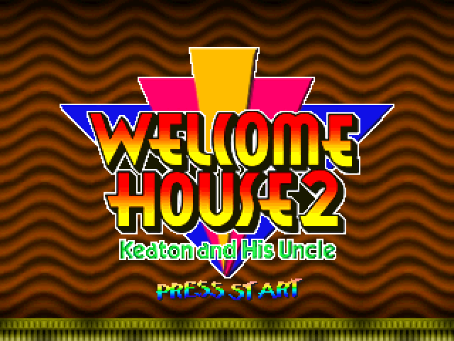 Welcome House 2 : Keaton and His Uncle — Title screen