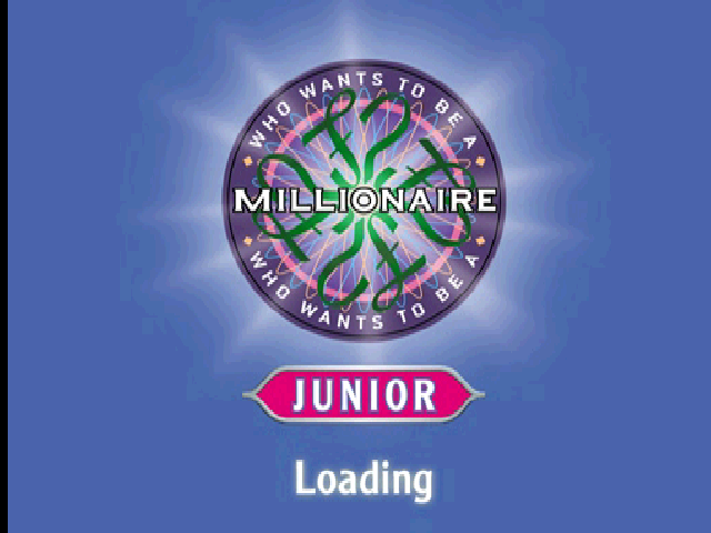 Who Wants To Be A Millionaire ? Junior — Title screen