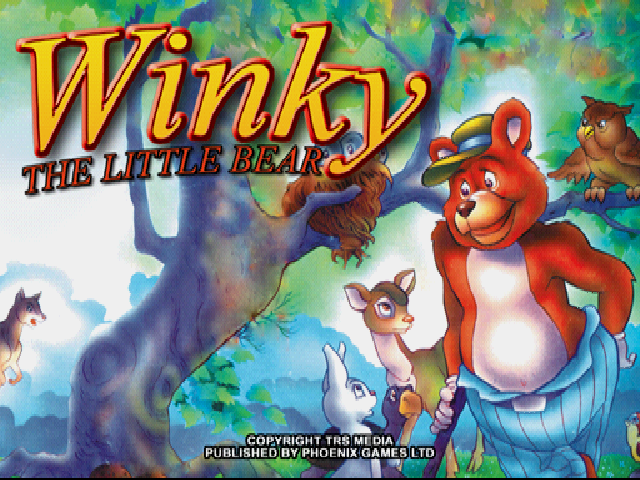 Winky the Little Bear — Title screen