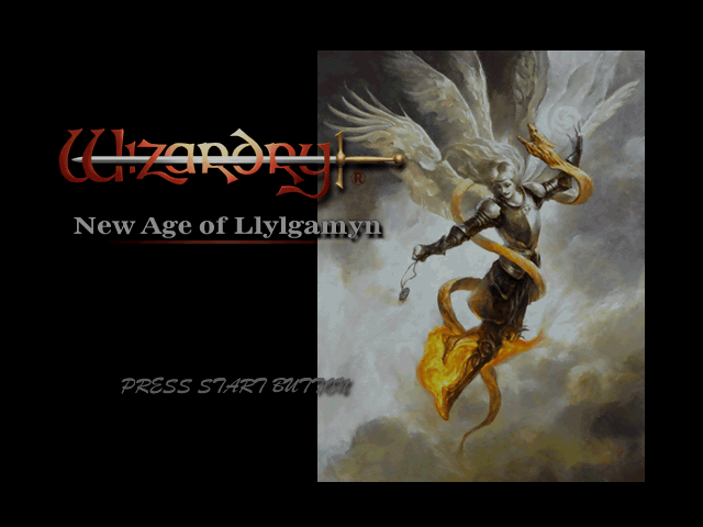 Wizardry : New Age of Llylgamyn — Title screen