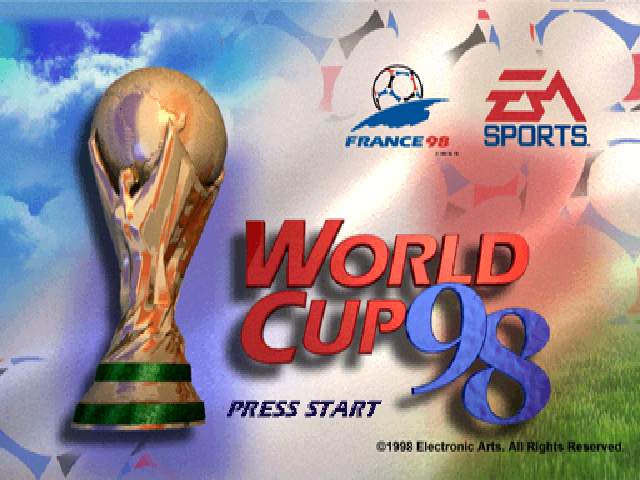World Cup 98 — Title screen