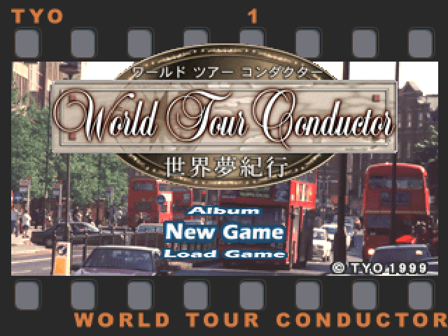 World Tour Conductor — Title screen