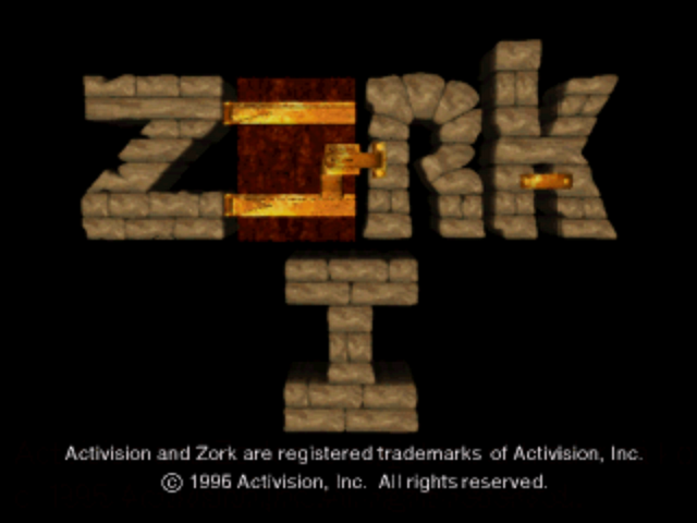 Zork I : The Great Underground Empire — Title screen