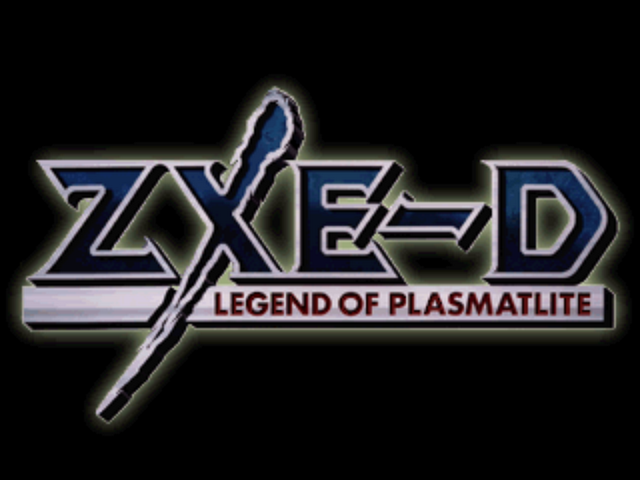 Zxe-d : Legend Of Plasmatlite — Title screen