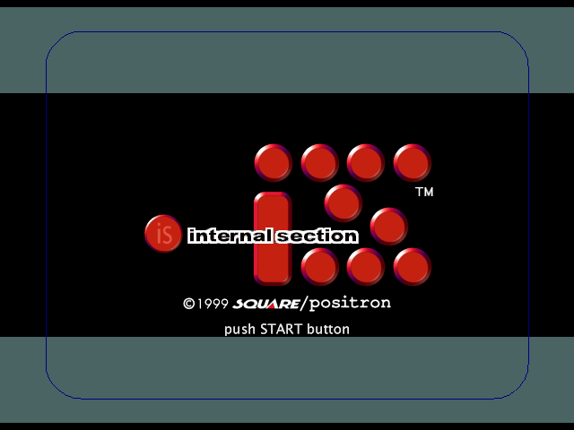 iS : Internal Section (Trans.) — Title screen