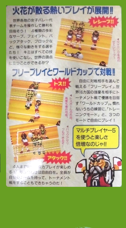Multi Play Volleyball — Box back