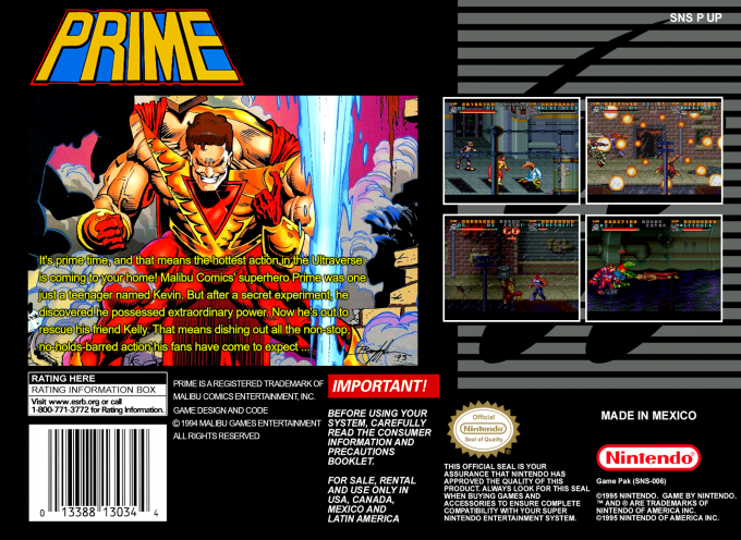 Prime — Box back