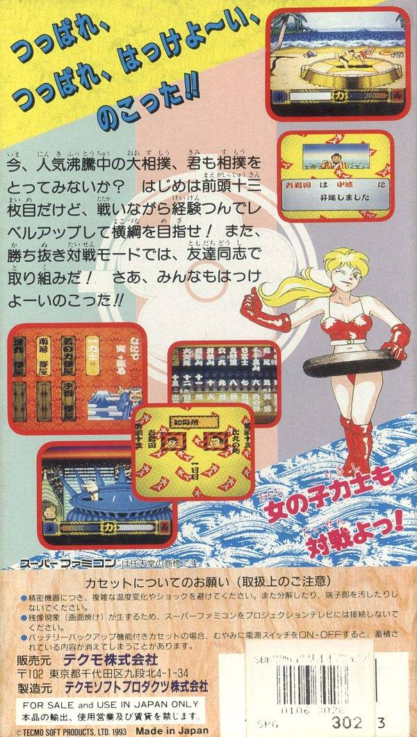 Tsuppari Oozumou : Risshinshusse Hen — Box back