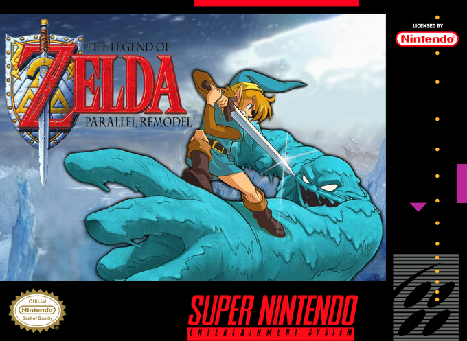 Legend Of Zelda, The : Parallel Remodel