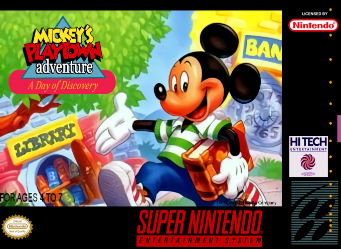 Mickey's Playtown Adventure : A Day of Discovery! box art
