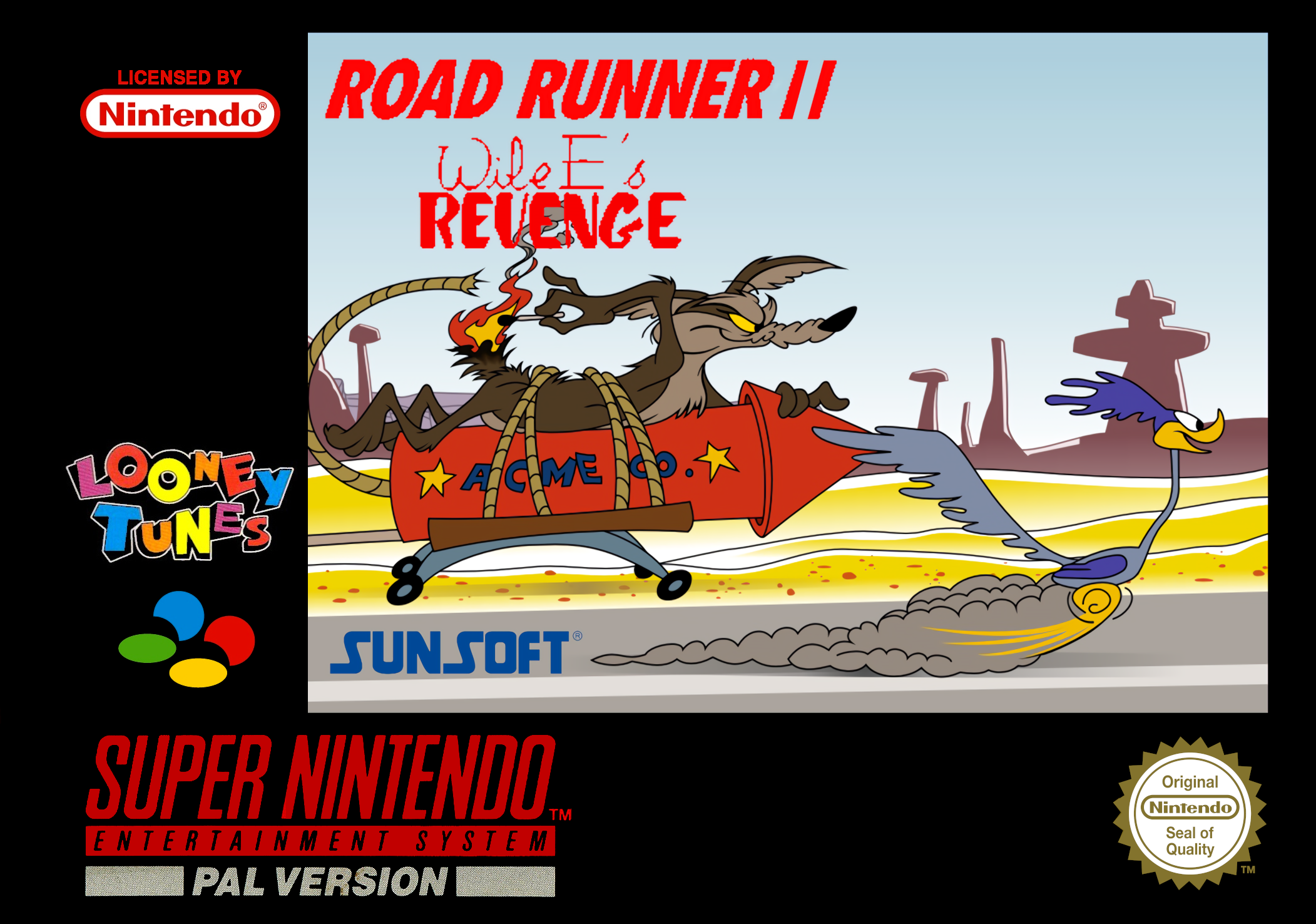 Wile E's Revenge box art