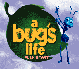 A Bug's Life — Title screen